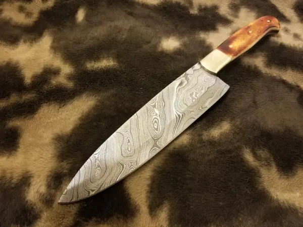 Custom Damascus Chef Knife CK 38 2