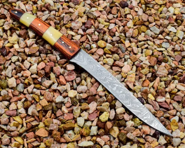 Custom Damascus Fillet Knife FF 11 1