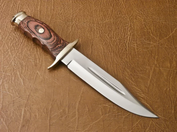 Custom Hand Made D2 Steel Hunting Knifes with Amazing Wood Handle BK 26 4