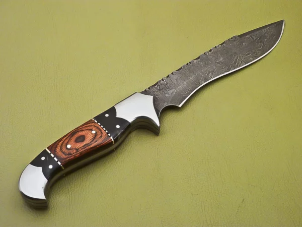 Custom Handmade Damascus Steel Bowie Knife BK 6 4