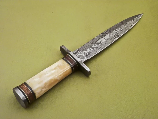 Custom Handmade Damascus Steel Dagger Knife DK 20 4