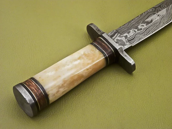 Custom Handmade Damascus Steel Dagger Knife DK 20 5