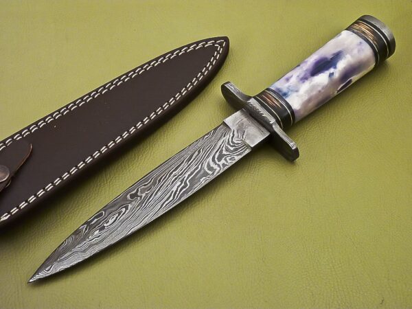 Custom Handmade Damascus Steel Dagger Knife DK 22 1