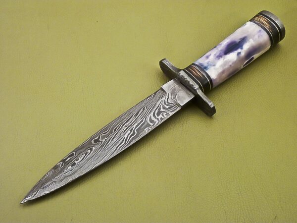 Custom Handmade Damascus Steel Dagger Knife DK 22 2
