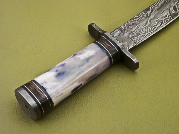 Custom Handmade Damascus Steel Dagger Knife DK 22 5