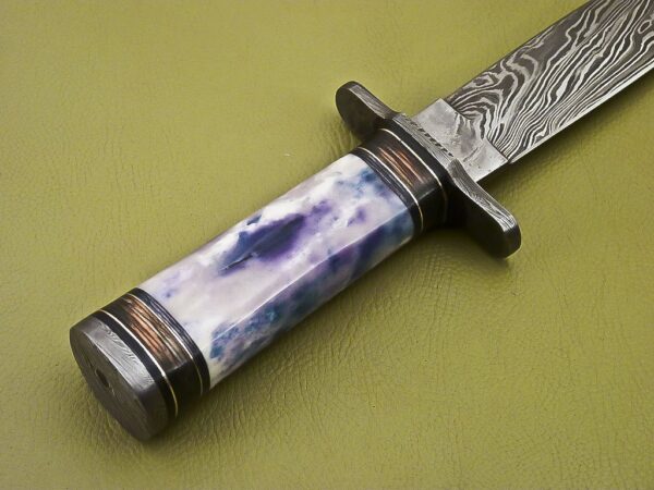 Custom Handmade Damascus Steel Dagger Knife DK 22 6