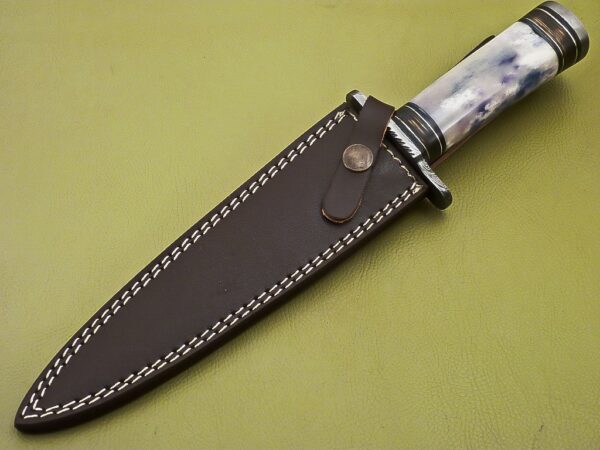 Custom Handmade Damascus Steel Dagger Knife DK 22 7