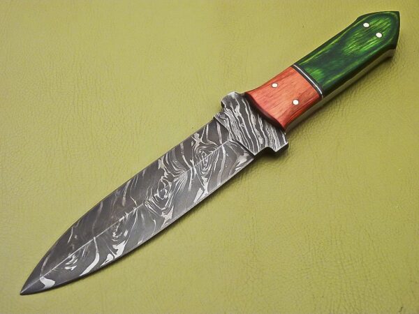 Custom Handmade Damascus Steel Dagger Knife DK 25 2