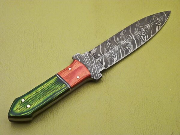 Custom Handmade Damascus Steel Dagger Knife DK 25 4