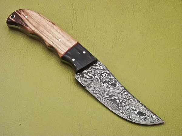 Custom Handmade Damascus Steel Skinner Knife SK 6 3