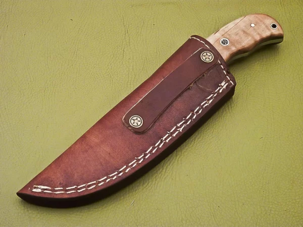 Custom Handmade Damascus Steel Skinner Knife SK 6 8