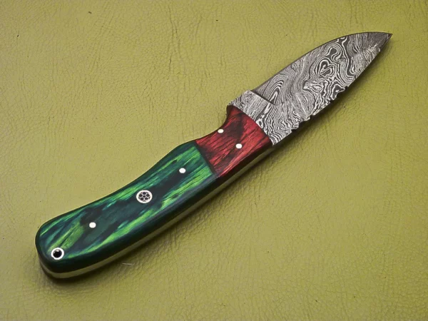 Custom Handmade Damascus Steel Skinner Knife SK 8 5