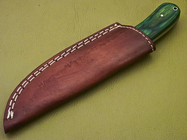 Custom Handmade Damascus Steel Skinner Knife SK 8 7