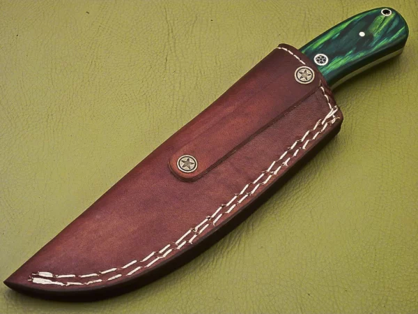 Custom Handmade Damascus Steel Skinner Knife SK 8 8
