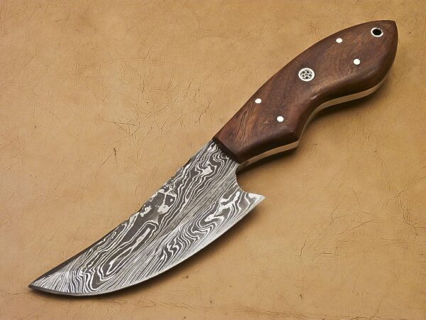 Custom Handmade Damascus Steel Skinner Knife SK 9 2