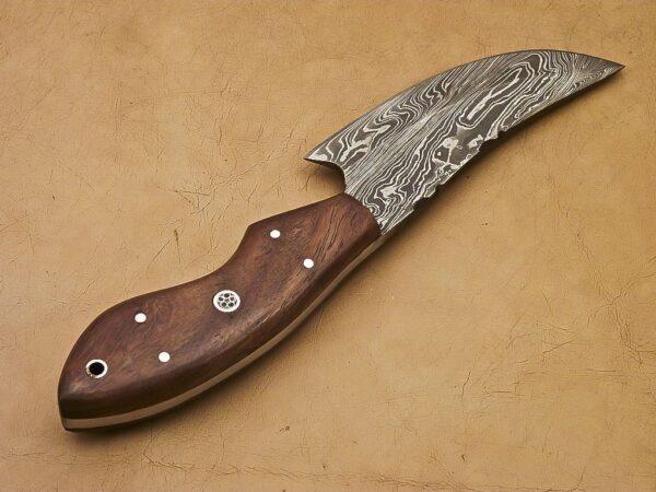 Custom Handmade Damascus Steel Skinner Knife SK 9 5