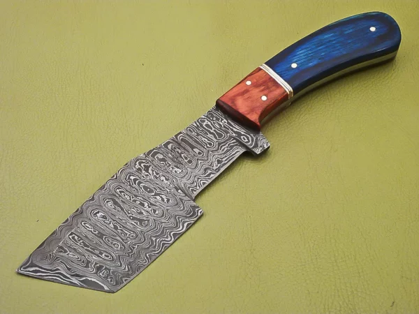 Custom Handmade Damascus Steel Tracker Knife TK 12 2