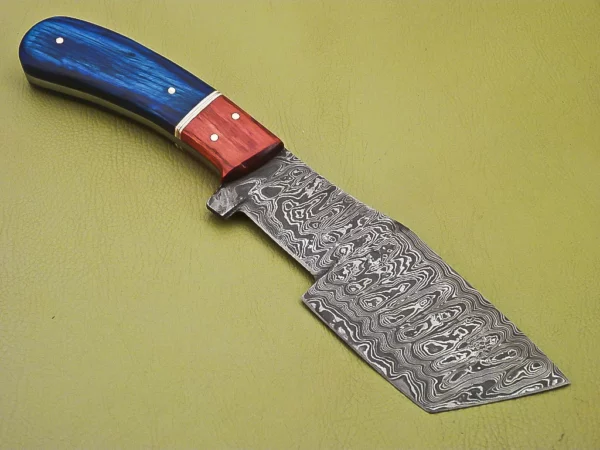 Custom Handmade Damascus Steel Tracker Knife TK 12 3