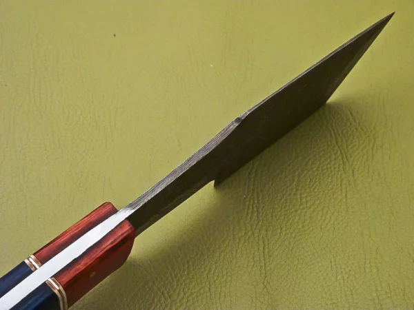 Custom Handmade Damascus Steel Tracker Knife TK 12 5