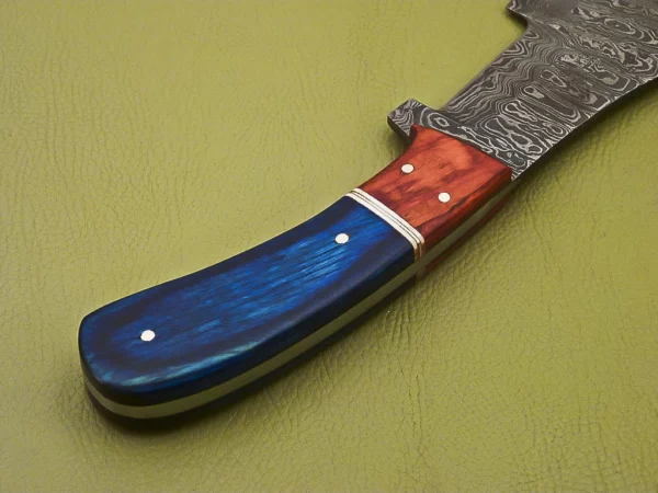 Custom Handmade Damascus Steel Tracker Knife TK 12 7