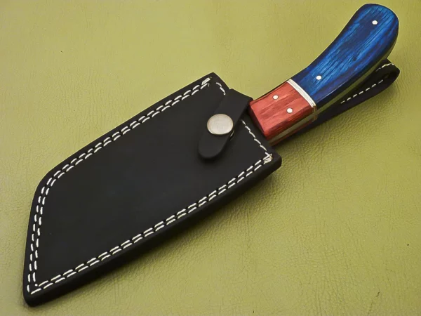 Custom Handmade Damascus Steel Tracker Knife TK 12 8