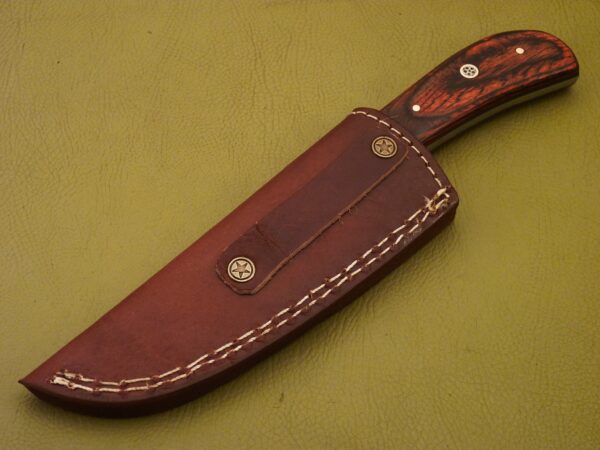 Custom Made Damascus Steel Skinner Knife SK 3 8