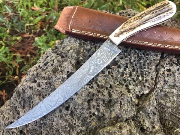 Damascus Fillet Knife FF 07