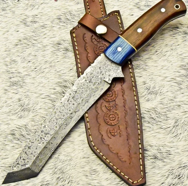 Damascus Made Hunting Knife HK 27 1