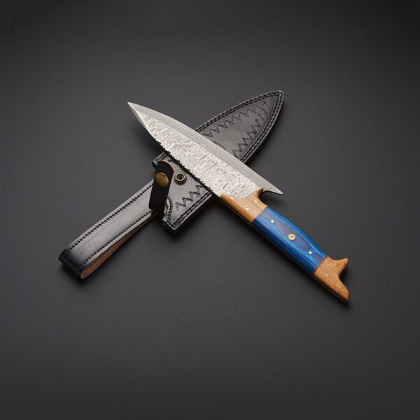 Damascus chef knife cf 17 1