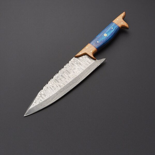 Damascus chef knife cf 17 2