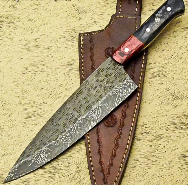 Handmade Damascus Steel Chef Knife CK 15 1
